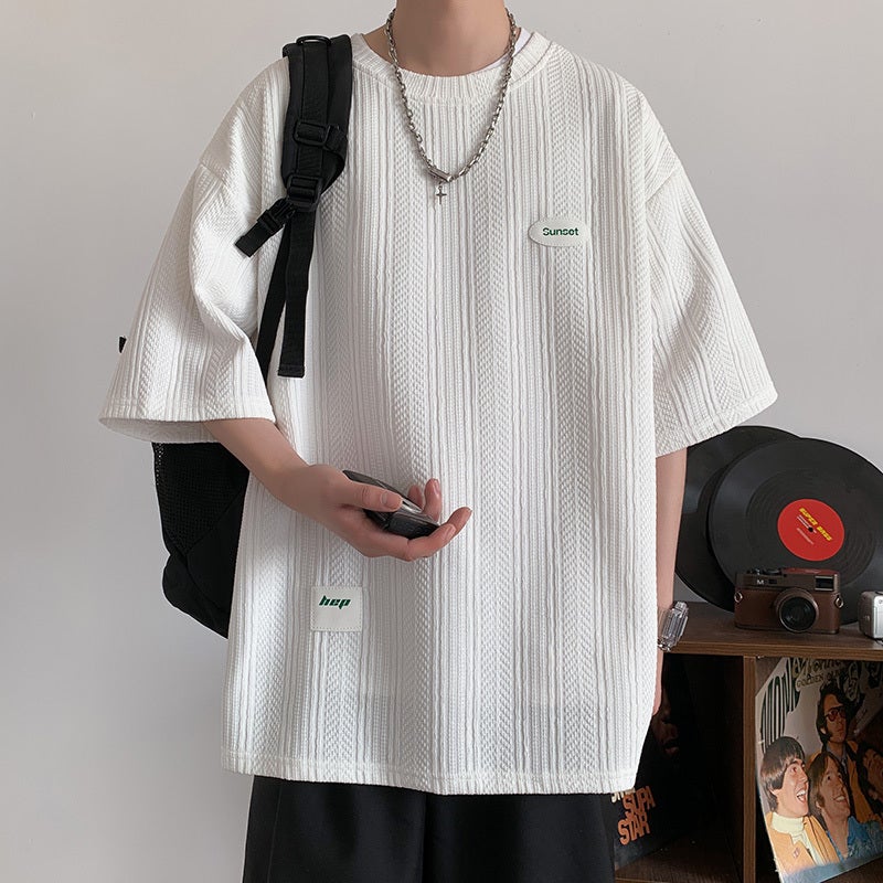 トップ Drape short-sleeved T-shirt | CCIC New York トップス